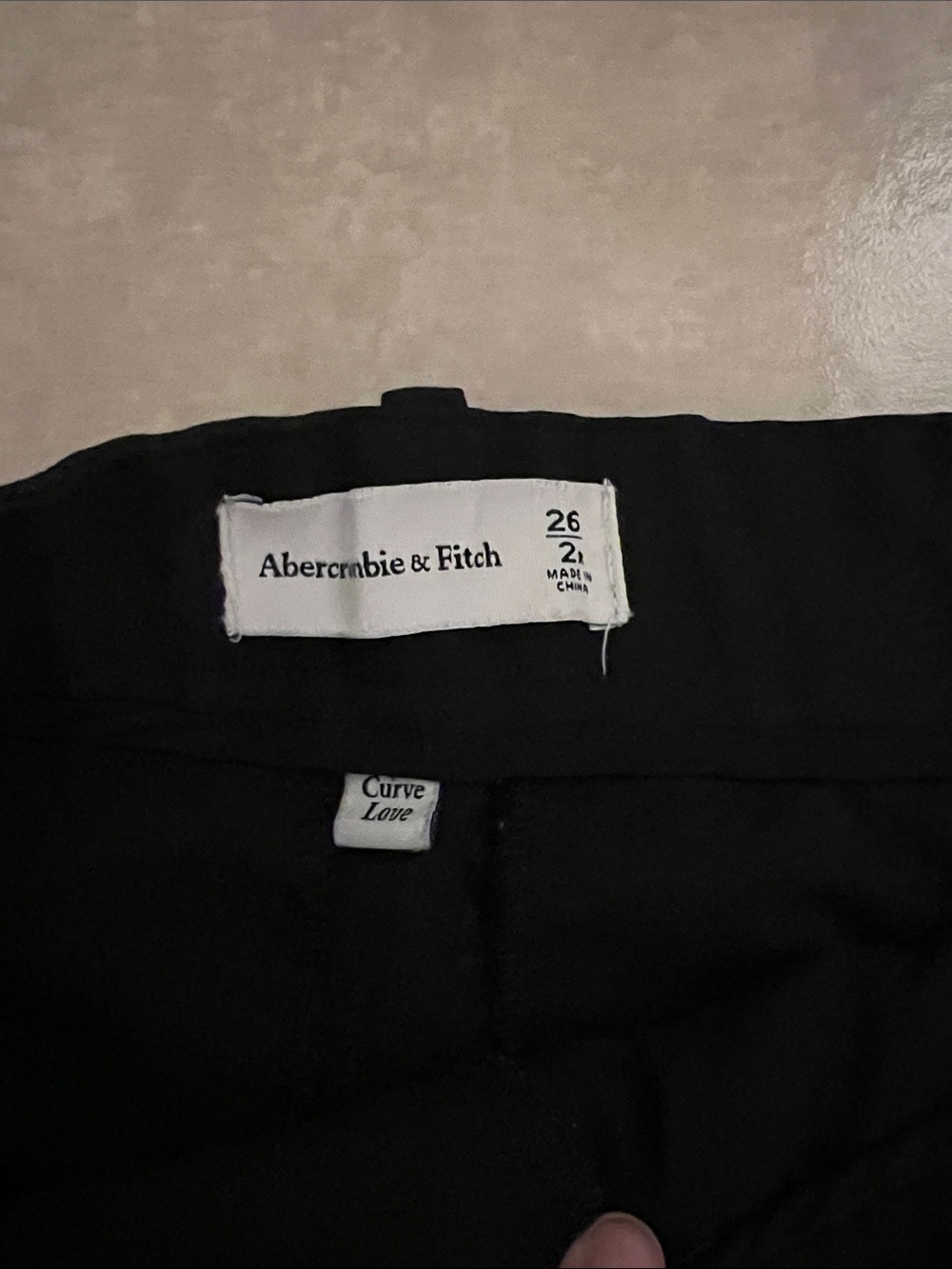 Abercrombie and Fitch Black Trousers - Picture 4 of 12